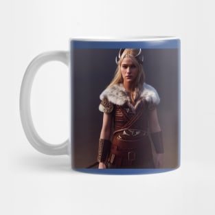 Viking Shield Maiden Mug